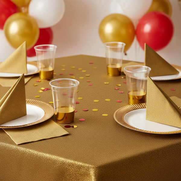 Rulledug til fødselsdag og fest: Inspiration til borddækning