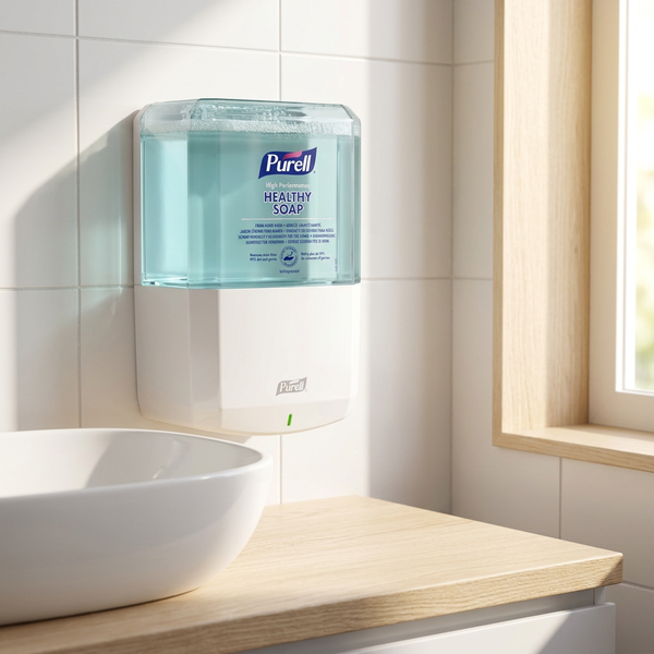GOJO og Purell – sæbe, håndsprit og dispensere