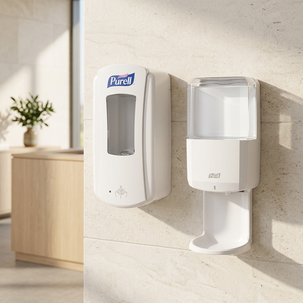 Spritdispensere med sensor – berøringsfri systemvalg