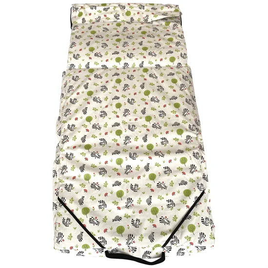 Sengepose 60x120 cm med Vaskebjørne Motiv