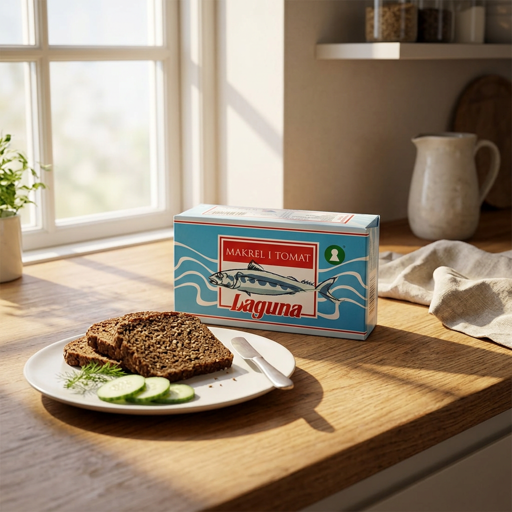 Makrelfilet i tomat Laguna, 10 × 125 g