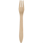 Engangsgafler Birketræ 18,2 cm 100 stk