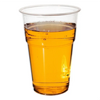 Plastglas 40 cl Bionedbrydelige 50 stk