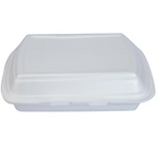 Termobakker 3 rum Hængslet Låg 1x125 stk