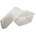 Låg til salatbæger 250ml 1 x 100 stk