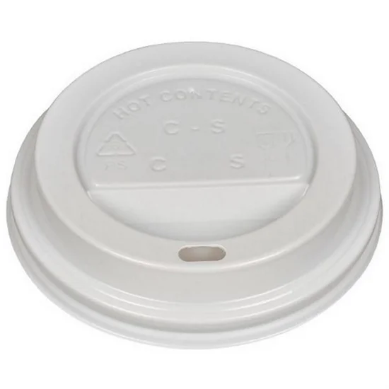 Låg til kaffebæger 36 cl. 1x100 stk