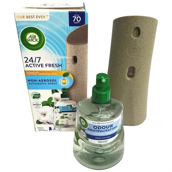 AirWick Starterkit 24/7 Active Fresh Cotton 1 sæt