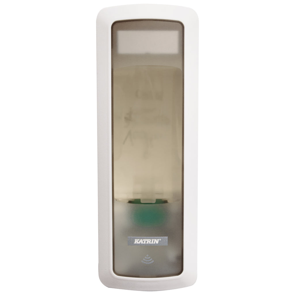 Dispenser Katrin Touchfree Sæbe & Desinfektion 500ml Hvid