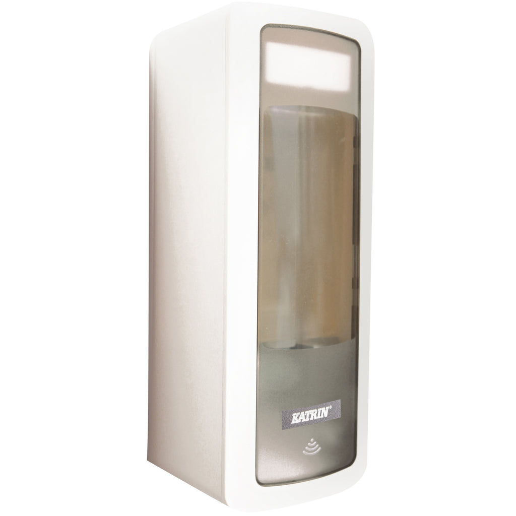 Dispenser Katrin Touchfree Sæbe & Desinfektion 500ml Hvid