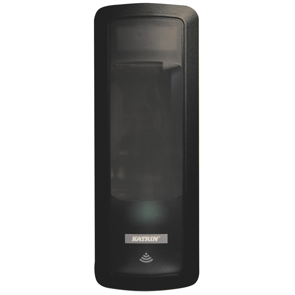 Dispenser Katrin Touchfree Sæbe & Desinfektion 500ml Sort