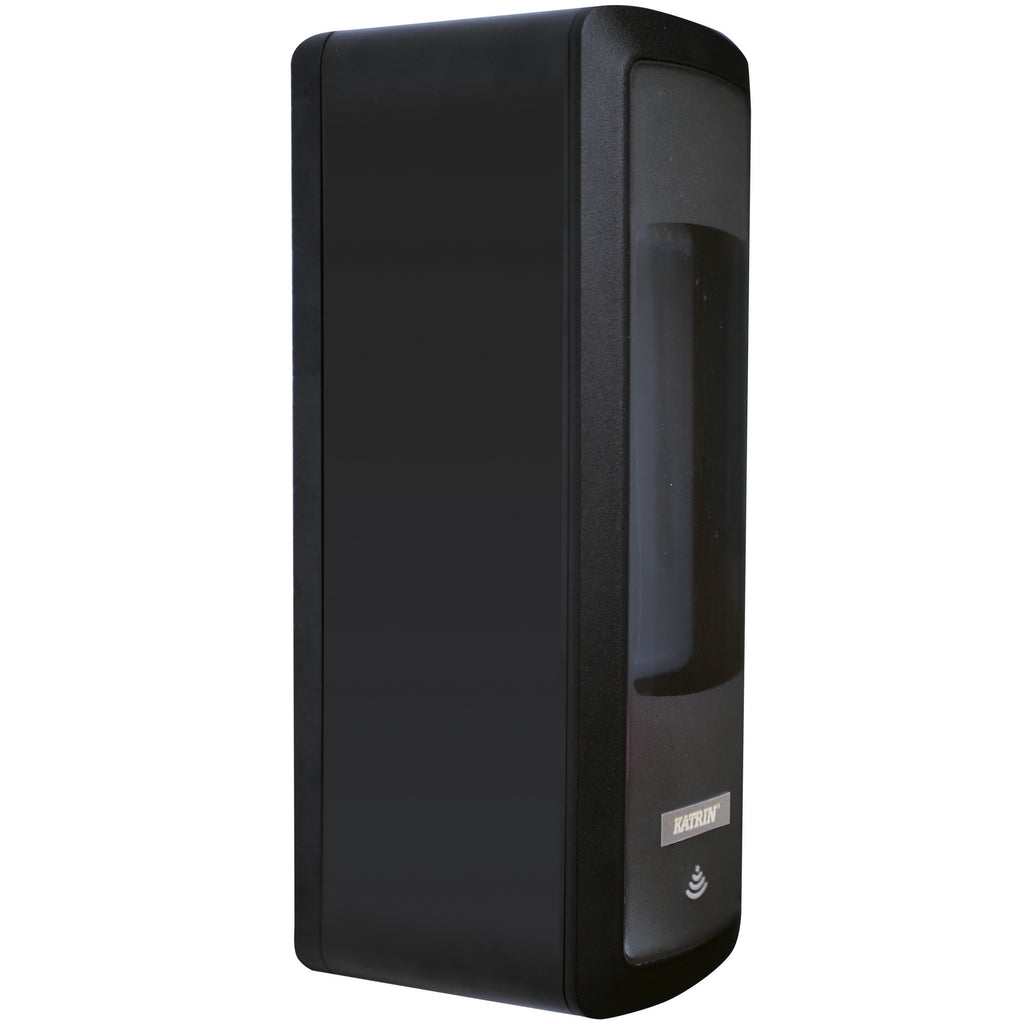 Dispenser Katrin Touchfree Sæbe & Desinfektion 500ml Sort