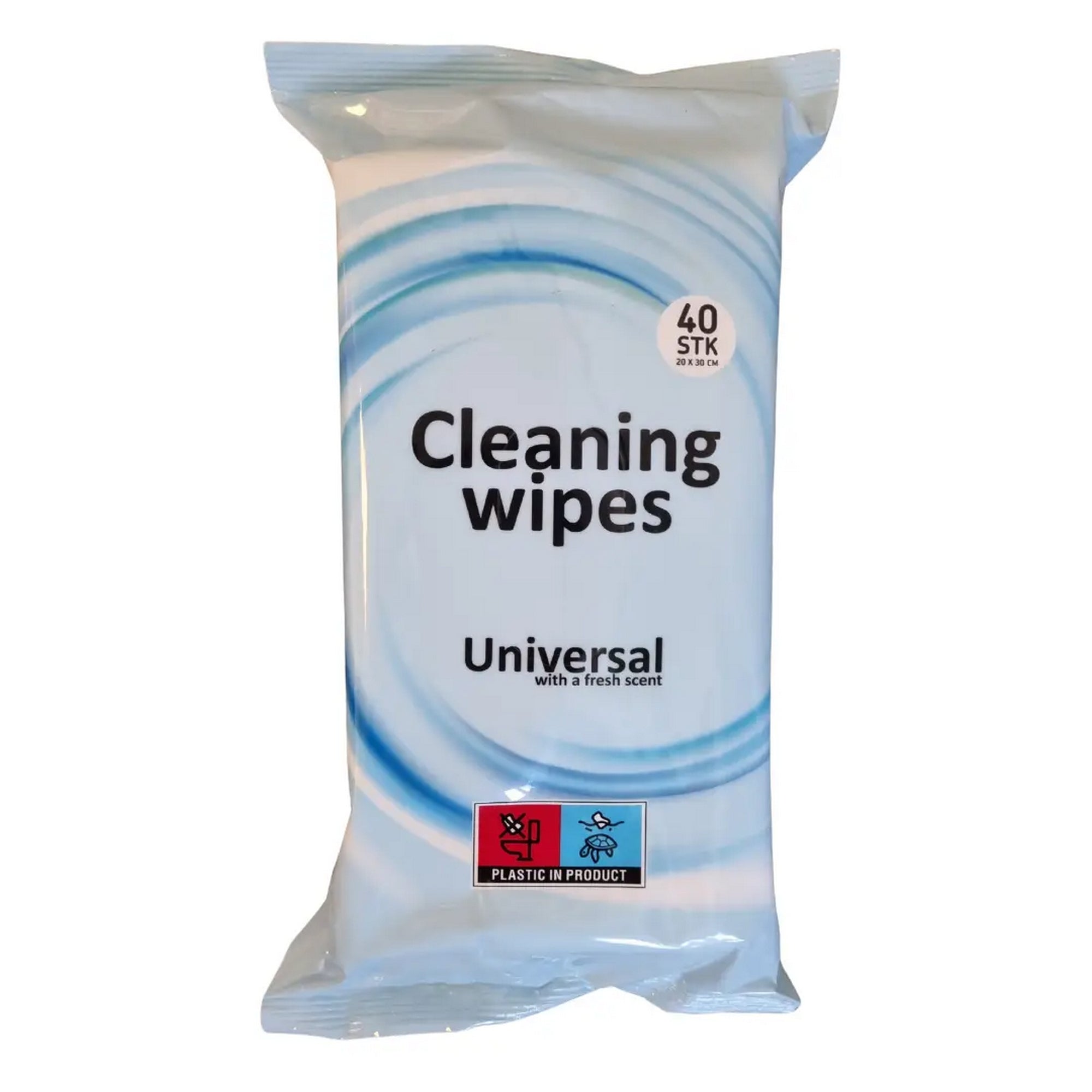 Rengøringsservietter Fugtede Universal til Overflader 40 stk
