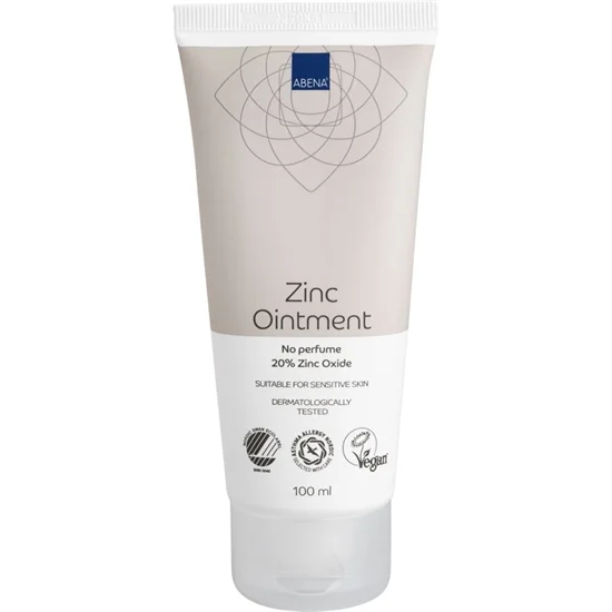 Zinksalve uden farve og parfume 1x100 ml