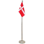 Gulvflag i Metal Dannebrog 113-192 cm 1 stk