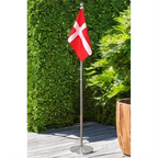 Gulvflag i Metal Dannebrog 113-192 cm 1 stk
