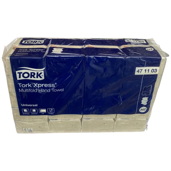 Håndklædeark Tork H2 Natur Genbrug 20x190 ark