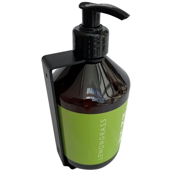 Vægbeslag Sort til Luxus Sæbe Flasker 500ml 1 stk