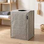 Vasketøjstaske Brabantia, rektangulær 55 liter, grå
