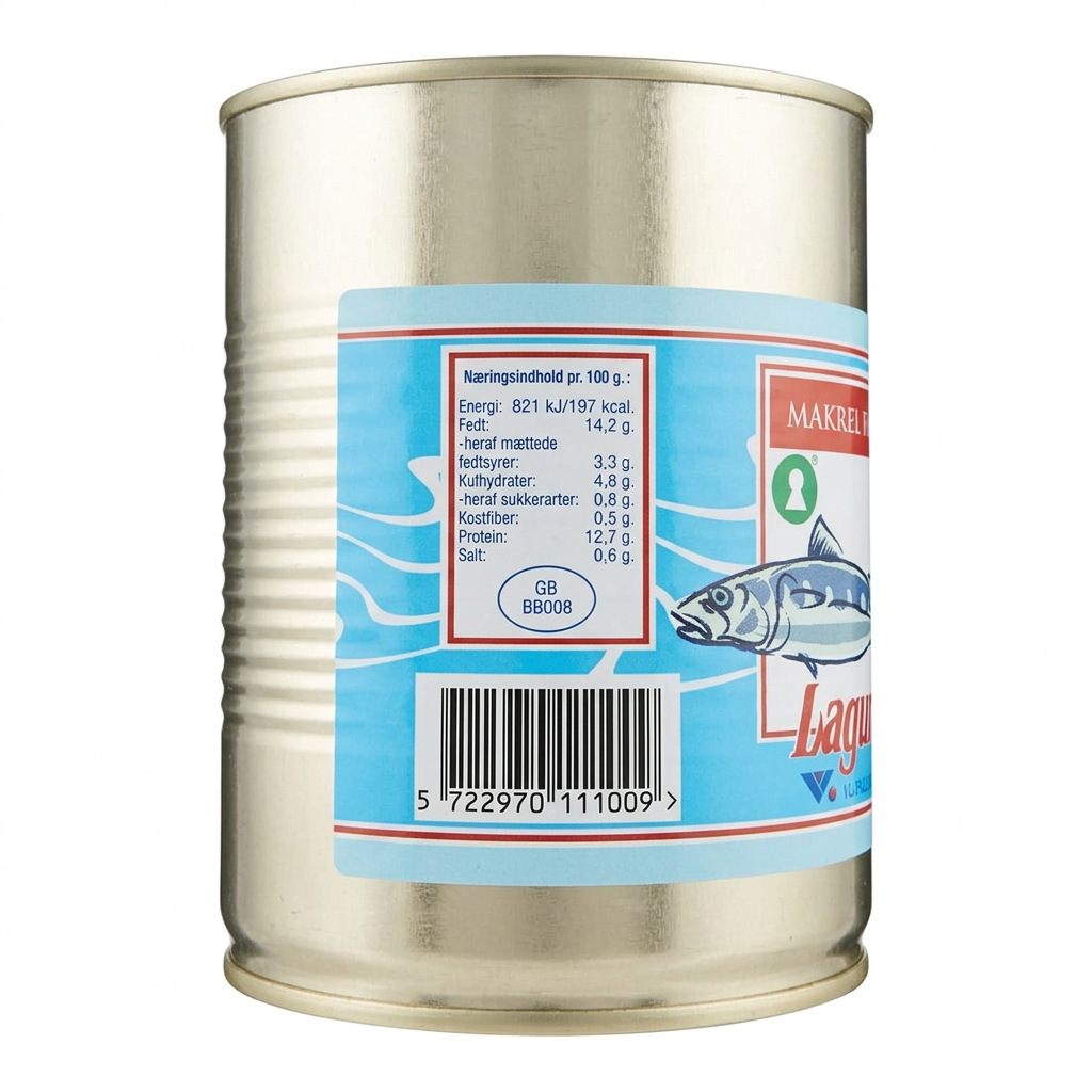 Makrelfilet i tomat Laguna, 850 g