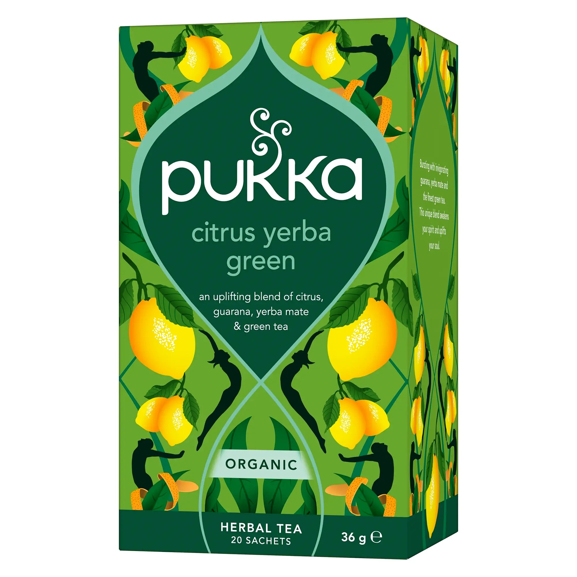 Pukka Te Citrus Yerba Green 20 breve
