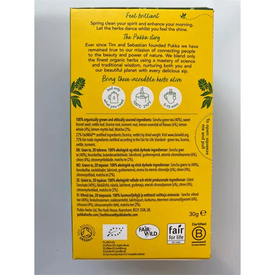 Pukka The Clean Matcha Green 20 breve