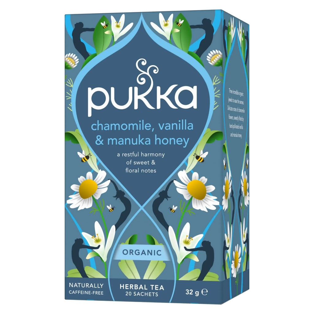 Pukka Te Chamomile, Vanilla & Manuka Honey 20 breve