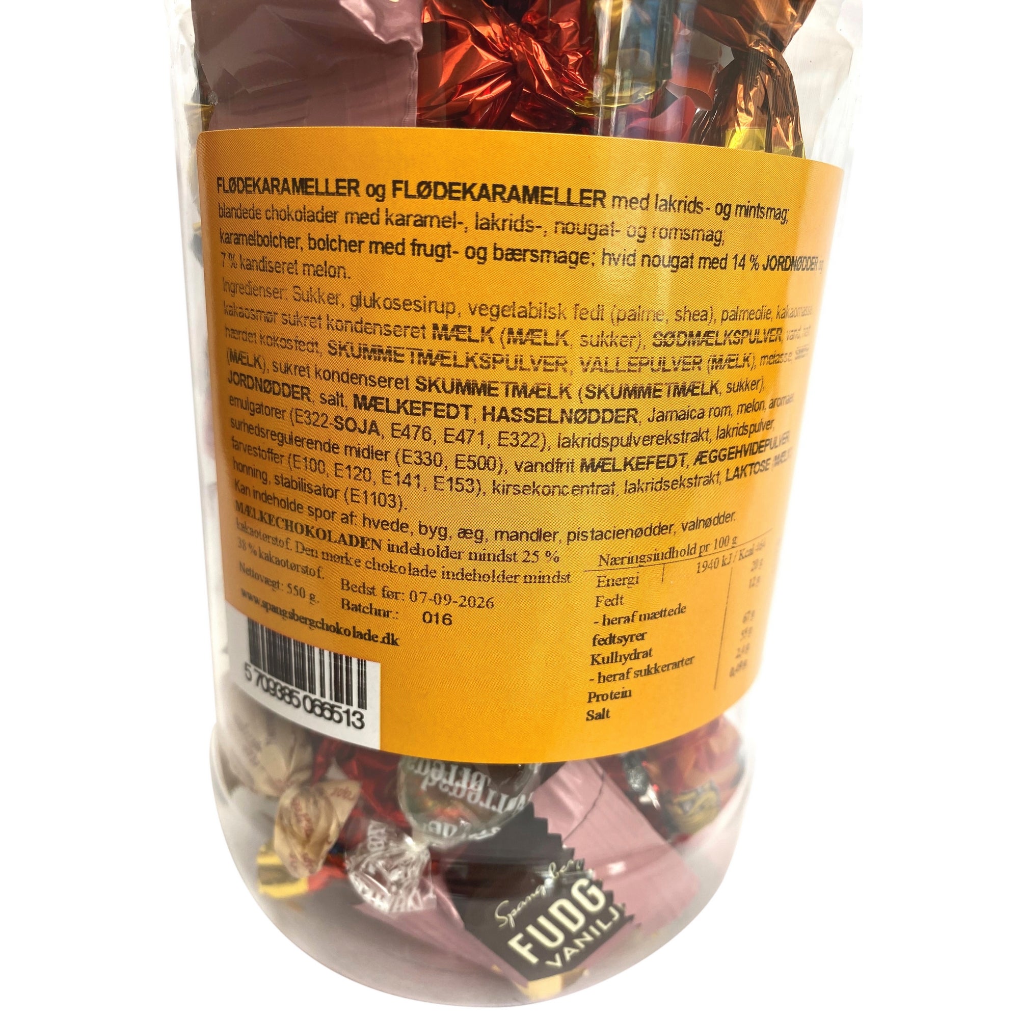 Fandango Mix Nørregade Spangsberg  Stor Bøtte 1 stk Bagside