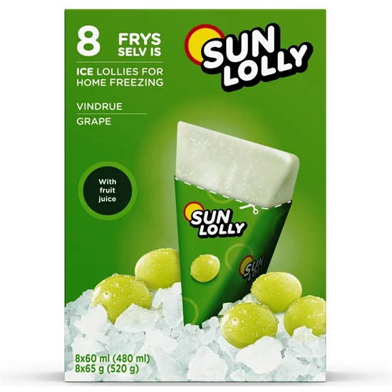 Is Sun Lolly Vindrue 1x8 stk