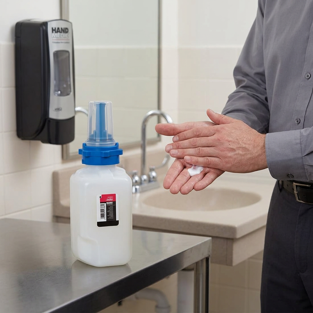 Håndlotion GOJO Hand Medic ADX-7, 4 × 685 ml, datovare