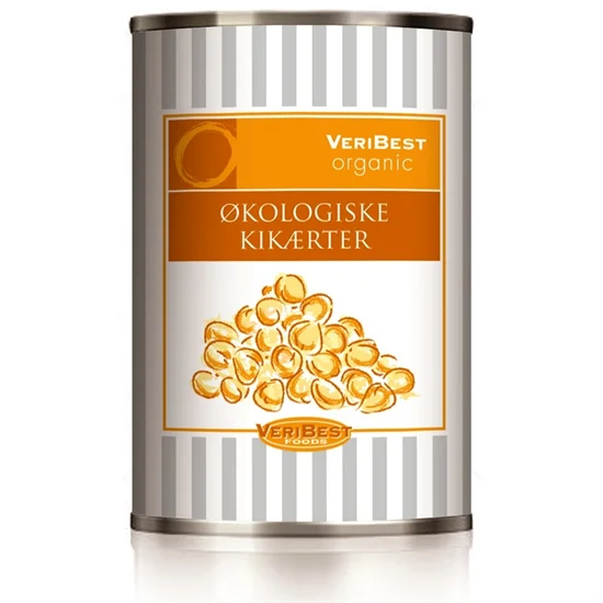 Økologiske kikærter 400 g.