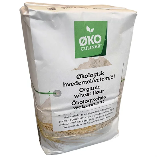 Hvedemel økologisk 2 kg.