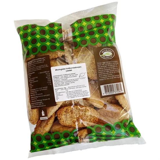 Skorper Økologiske Fuldkorn 400 gram