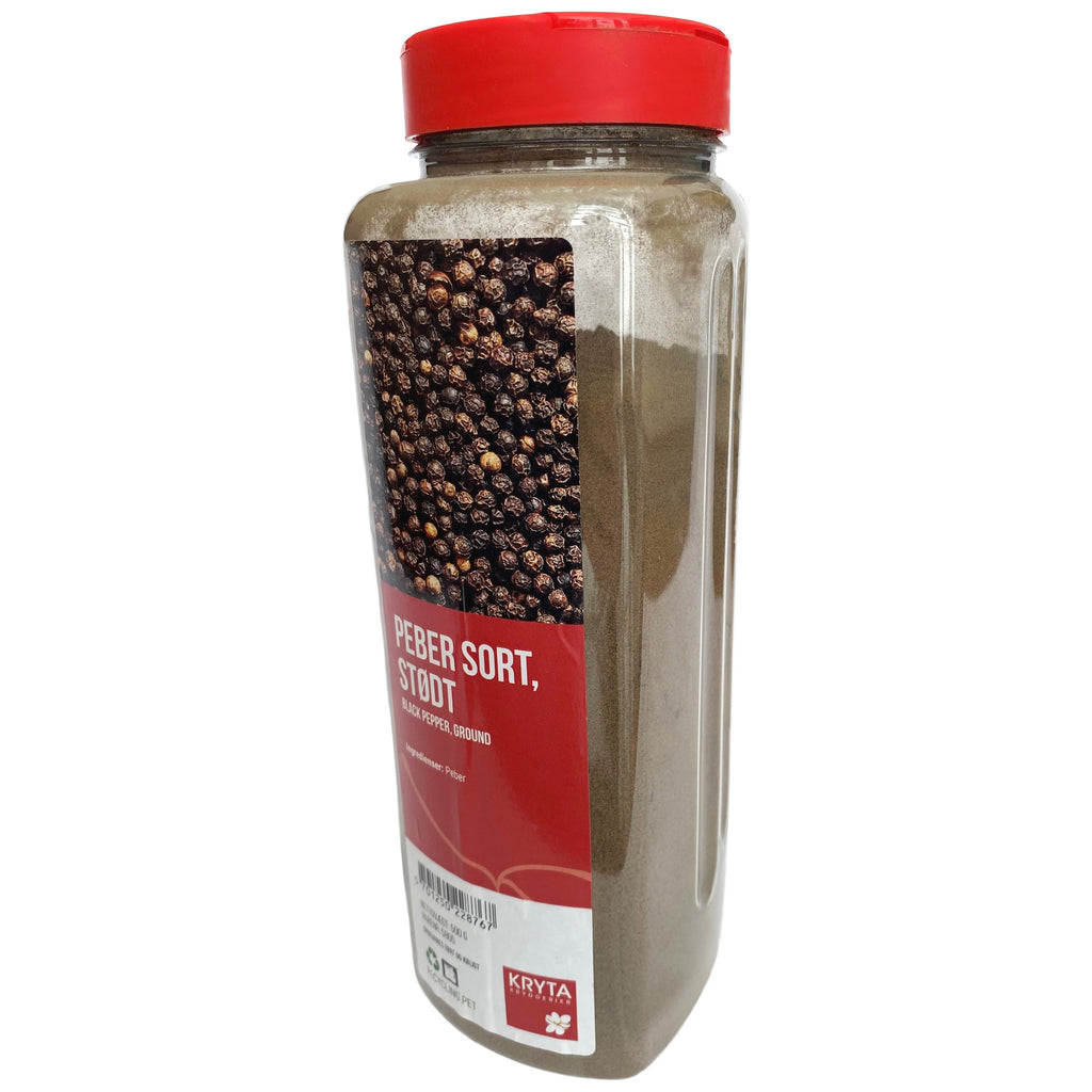 Peber sort stødt 500 gram 1 stk