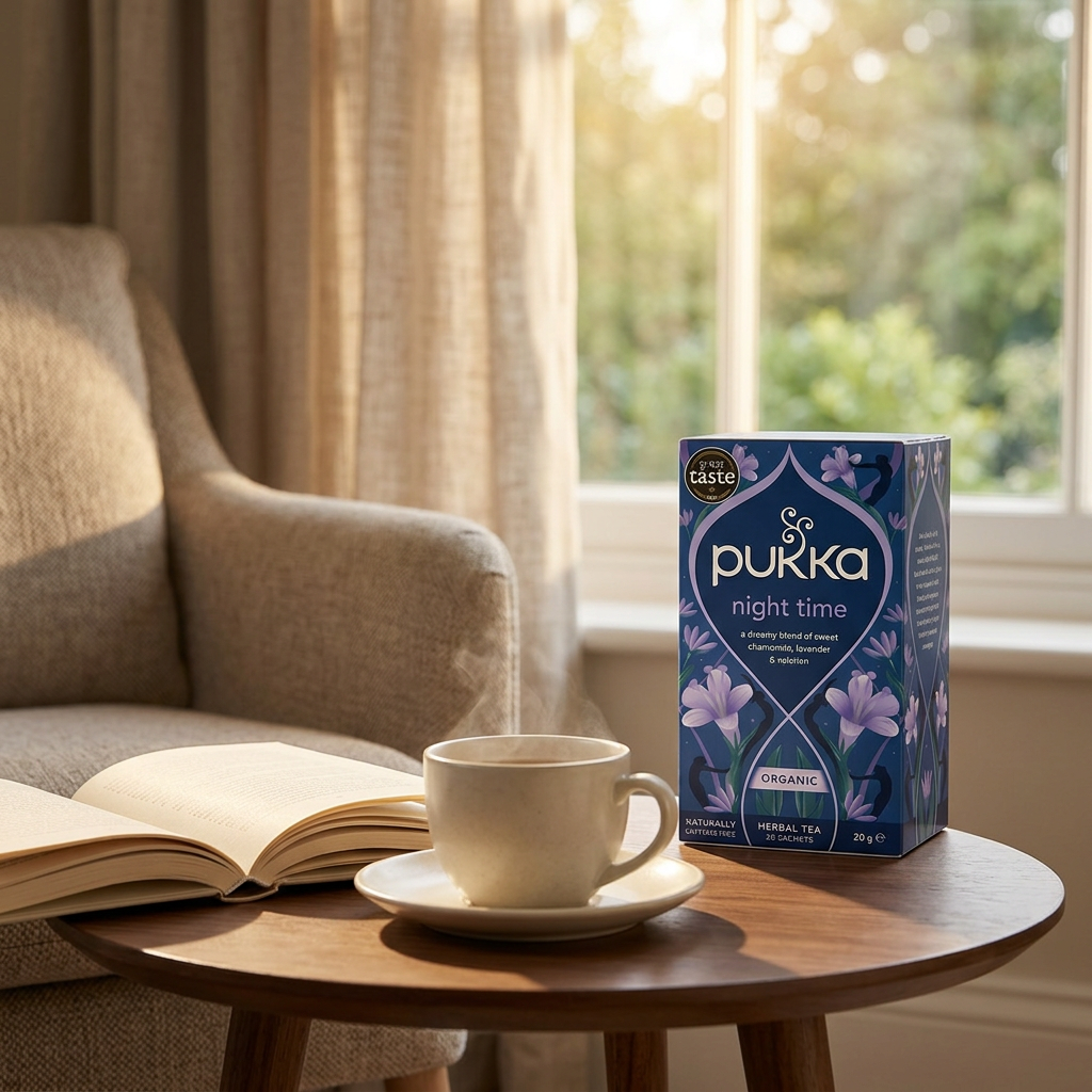 Urtete Pukka Night Time økologisk, 20 breve, 20 g