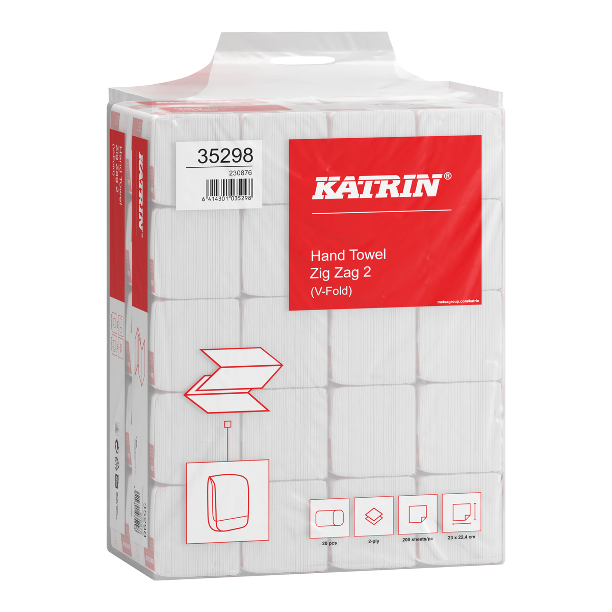 Originalfoto af Katrin 35298 Handy Pack med 20 bundter