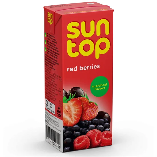 Juice BRIK røde bær 30x200ml - Kun 5,04 KØB billige tilbud – Papirladen.dk