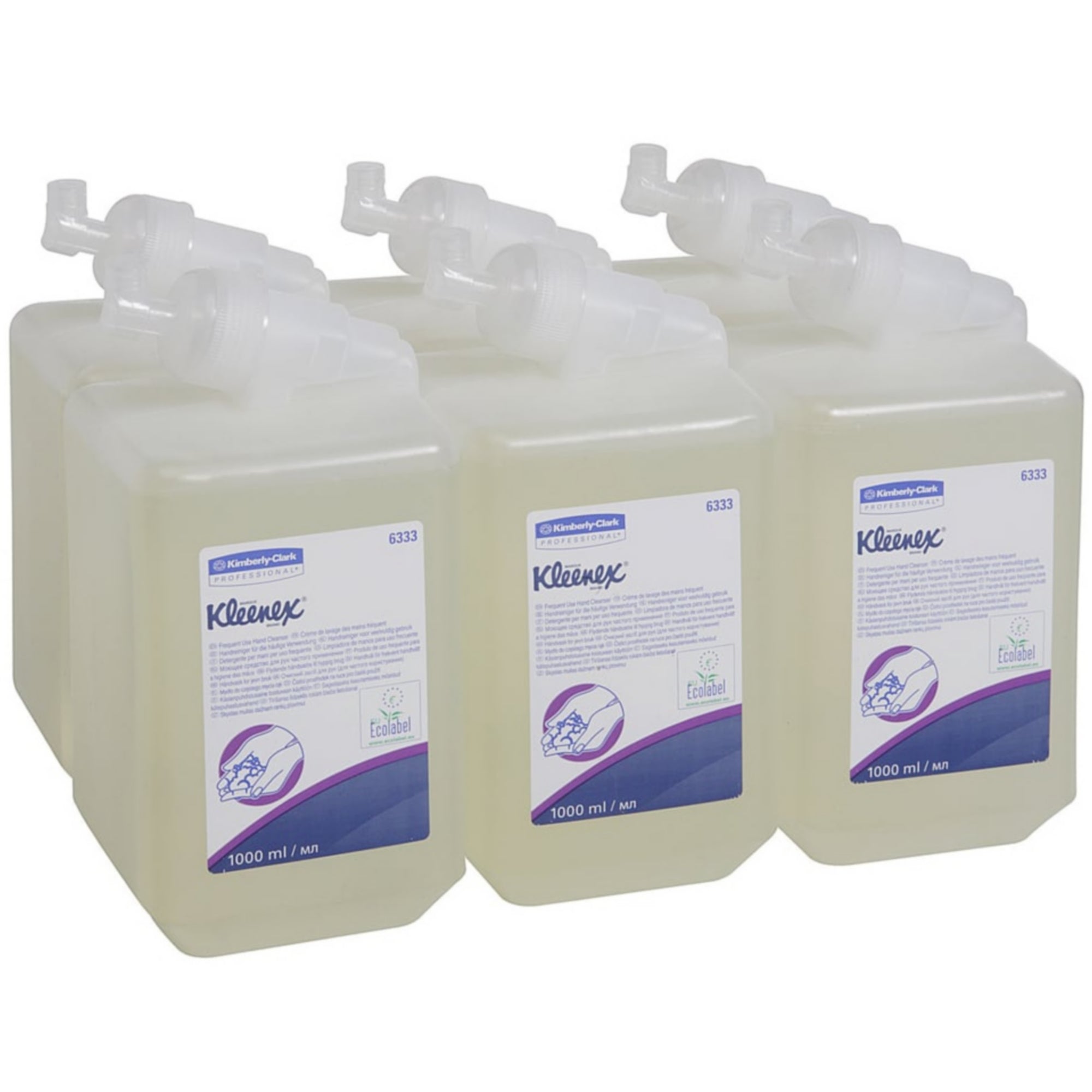 Sæbe Flydende Kimberly Clark Kleenex Parfumefri 6x1 ltr