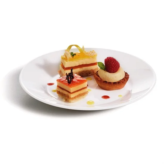 Tallerken Arcopal Flad 195 mm 6 stk