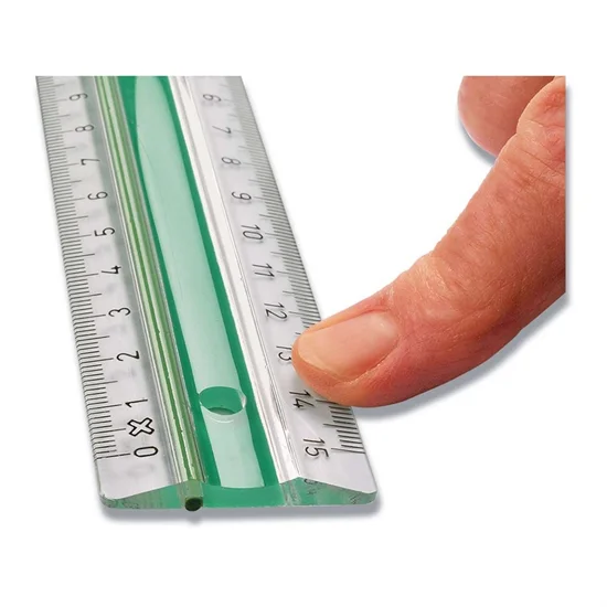 Lineal Linex 30cm S30 Plast Antiglid 1 stk