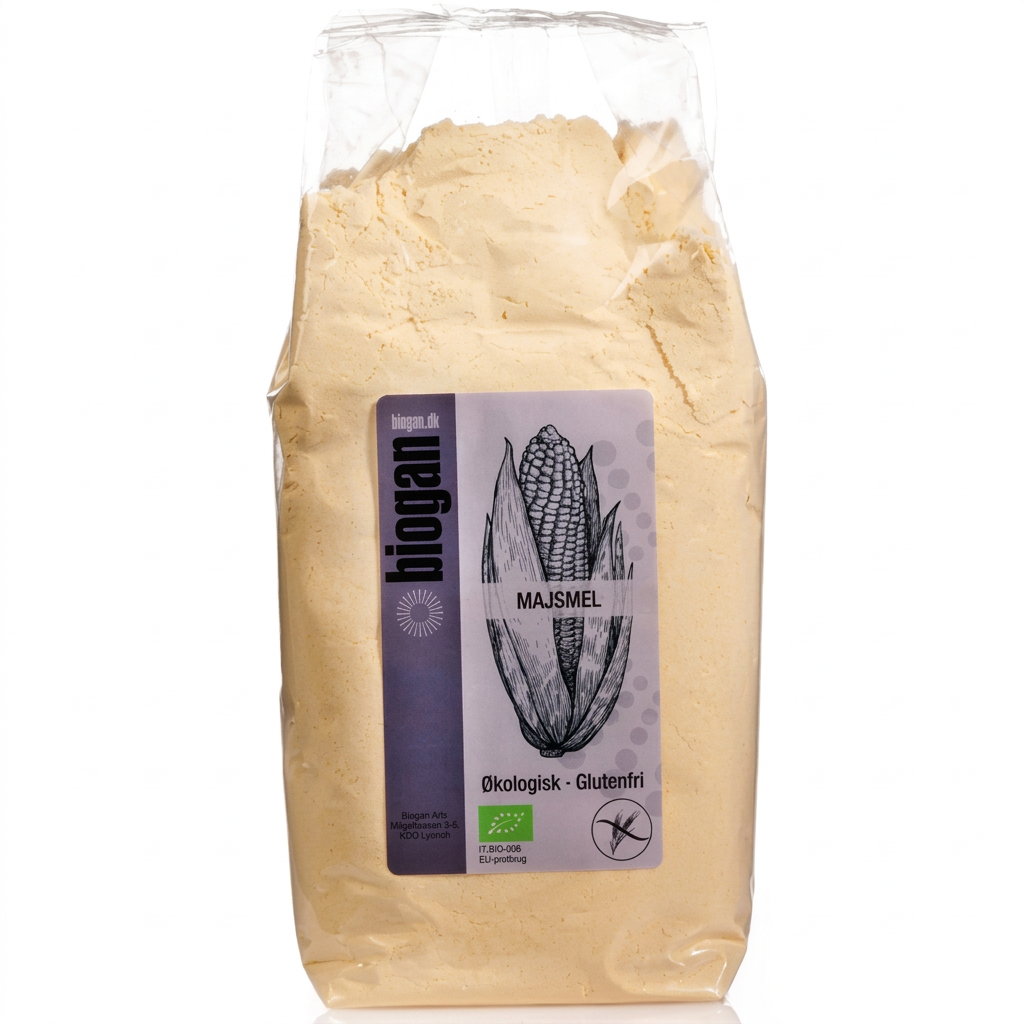 Majsmel Biogan, økologisk, 1 kg