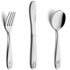 Barnegaffel med Bamse Rustfri Stål 6 stk