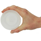 Flergangs Plastglas PP Kold/Varm Hvid 30cl 12 stk