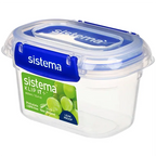 Opbevaringsboks 400ml Sistema Klip It Rektangular 1 stk
