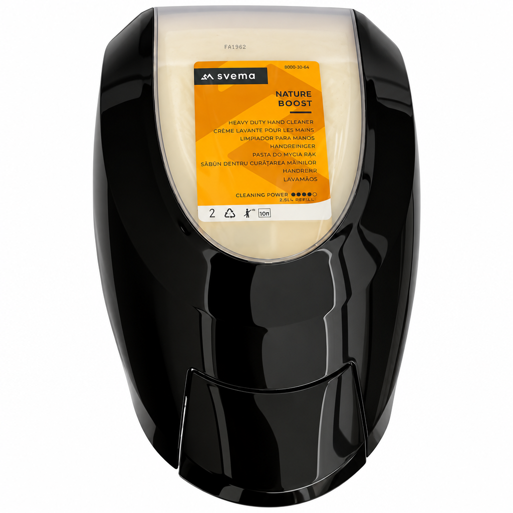 Håndrensdispenser Svema Everest, manuel, sort, 2 liter