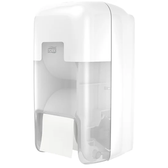 Dispenser Tork OptiServe T7 2 ruller uden hylse Hvid