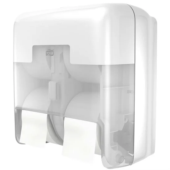 Dispenser Tork OptiServe T7 4 ruller uden hylse Hvid