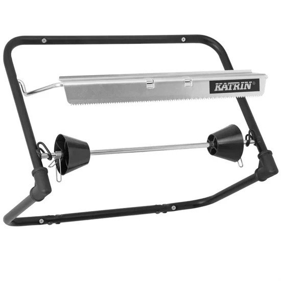 Vægstativ Aftørringsruller Black Line Katrin