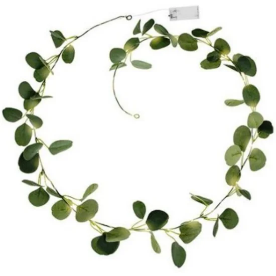 Bordpynt Eucalyptus Guirlande med LED Lys 2m