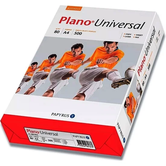 Hvidt 80 g A4 printerpapir, 500 ark.