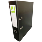 Brevordner Ringbind 75mm ryg 2 huller Sort